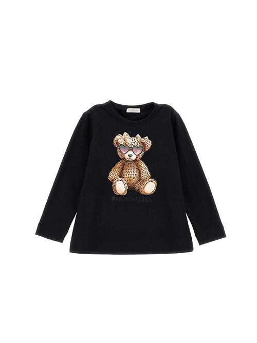 T-shirt, bambina, logata. MONNALISA | 19F616 60030050